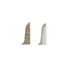 Плинтус и сопутствующие / ПВХ Aberhof (Декопласт) / Aberhof 60 ПЛИНТУС / Aberhof 60 Заглушки к плинтусу 1уп.(2шт-уп блистеры), 50 шт.