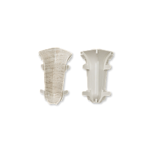 Плинтус и сопутствующие / ПВХ Aberhof (Декопласт) / Aberhof 60 ПЛИНТУС / Aberhof 60 Внутренние углы, 50 шт.